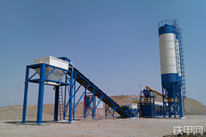 亚龙筑机wbc500固定式稳定土拌合站