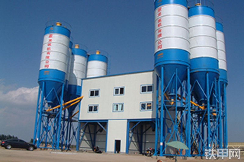 亚龙筑机hzs90混凝土商混站