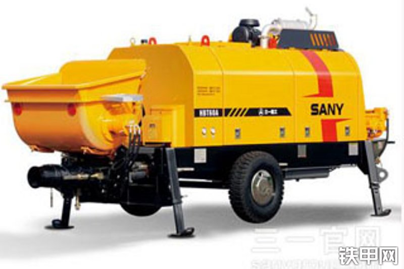 三一重工hbt6013c5d柴油混凝土拖泵