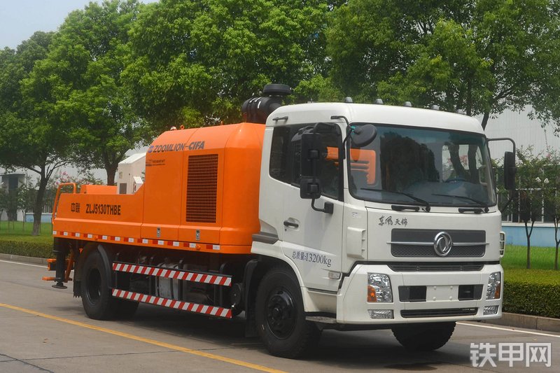 中联重科zlj5130thbe-10018r混凝土车载泵