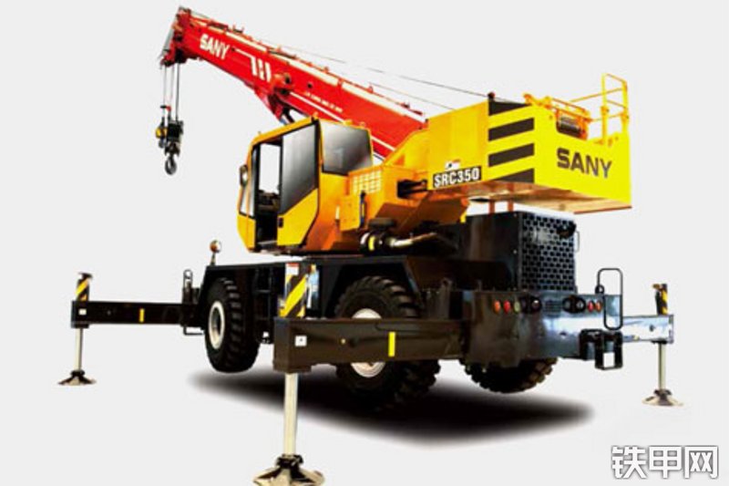 三一重工src350越野轮胎起重机