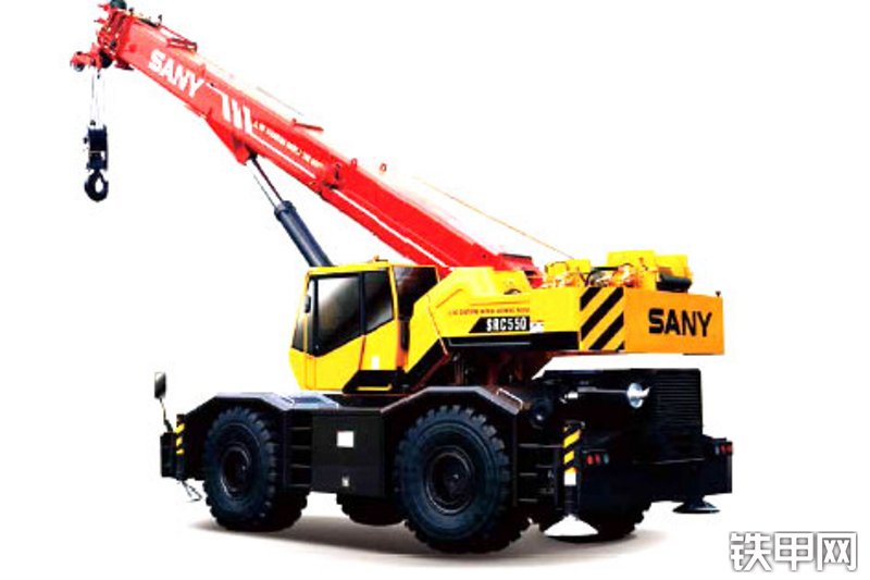 三一重工src550c越野轮胎起重机