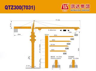 鸿达建工 QTZ300 起重机