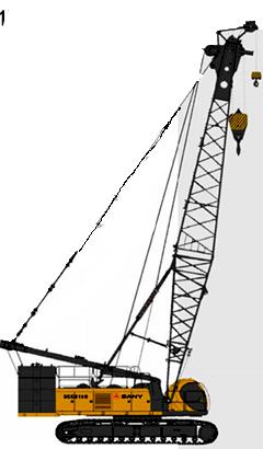 三一重工 SCC8150 起重機圖片