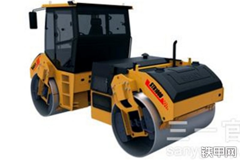 三一重工str100-5双钢轮压路机