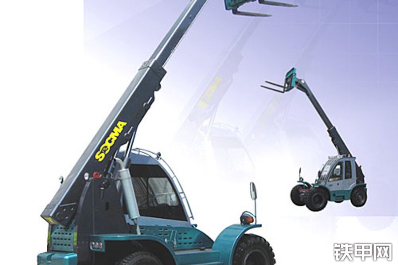 华南重工hnt35-4伸缩臂叉车