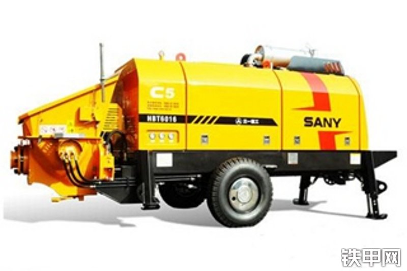 三一重工hbt6006a-5d柴油混凝土拖泵