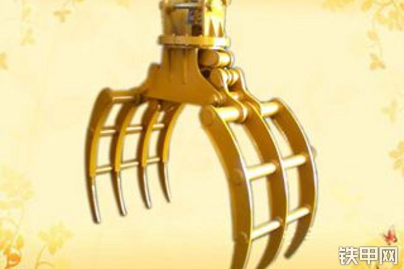 华夏山工sgwg10机械式抓木器