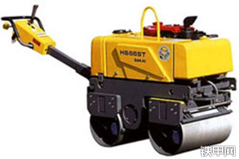 酒井hs66st双钢轮压路机