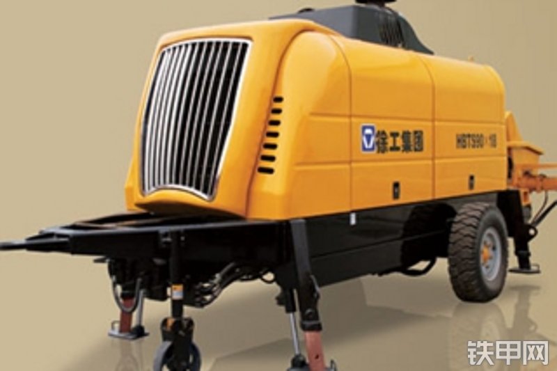 徐工hbts90x14柴油混凝土拖泵