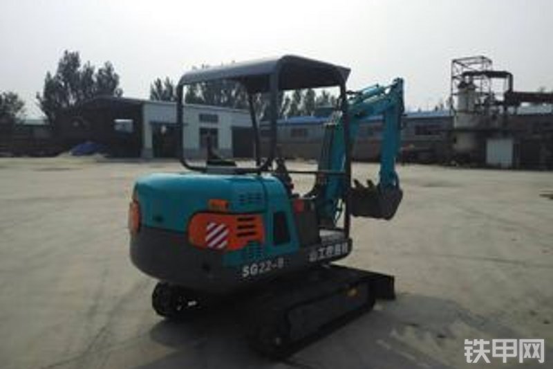 华夏山工SG22-9B挖掘机整机外观
