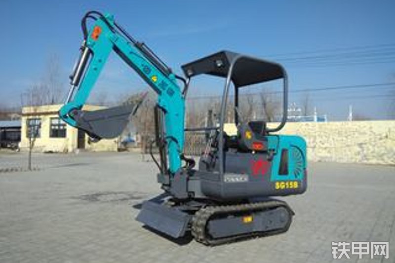 华夏山工SG15-9挖掘机整机外观