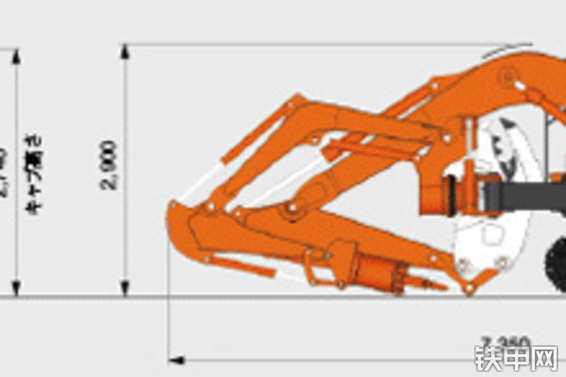 日立ASTACONEO挖掘机整机外观