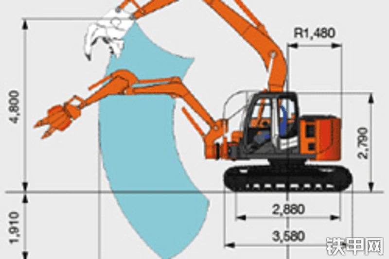 日立ASTACONEO挖掘机整机外观