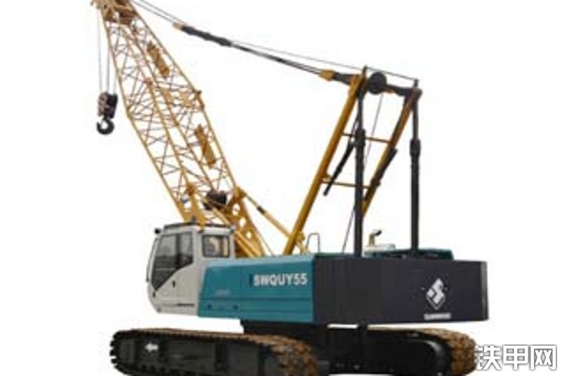 山河智能swquy55履带式起重机