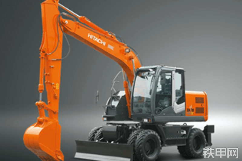 原装日立zx140w-3轮式挖掘机