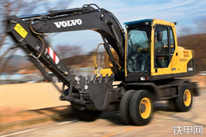 沃尔沃ew145b履带式挖掘机