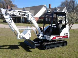 山貓 Bobcat334 挖掘機圖片