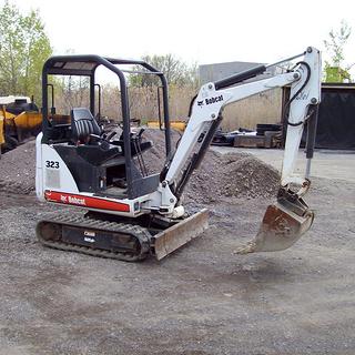 山貓 Bobcat323 挖掘機(jī)圖片