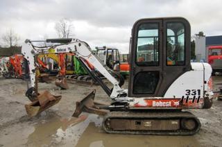 山貓 Bobcat331 挖掘機(jī)圖片