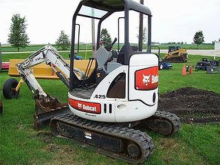 山猫425挖掘机