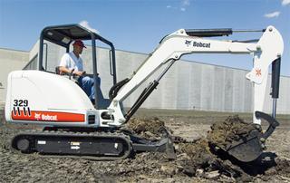 山貓 Bobcat329 挖掘機(jī)圖片