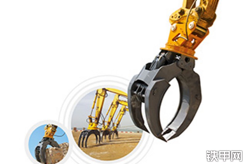 金山重工dlkl14全回转液压式抓木器