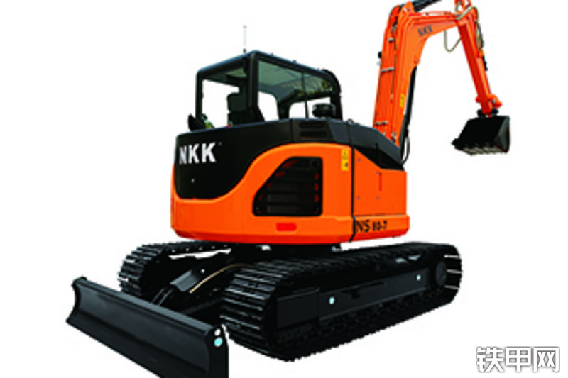 京城长野NS80-7挖掘机整机外观
