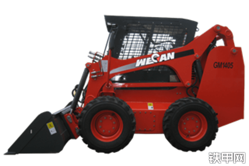 威肯wt1405轮式滑移装载机