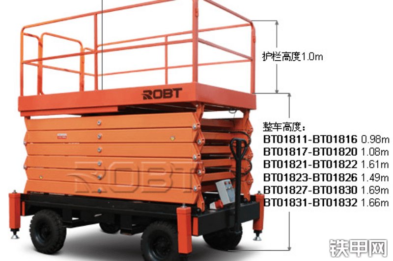 罗倍拓bt01831剪叉式高空作业平台
