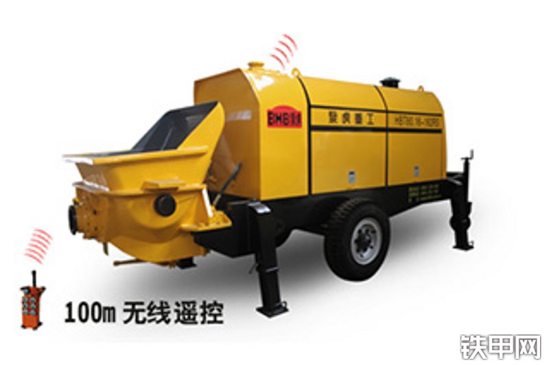 泵虎重工hbt8016-174rs电动混凝土拖泵