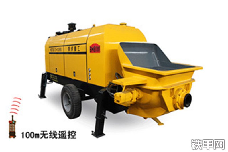 泵虎重工hbt8013-145rs电动混凝土拖泵
