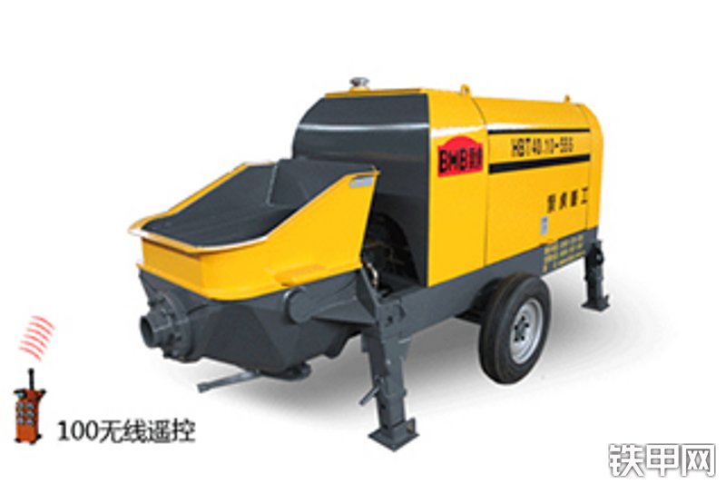 泵虎重工hbt6016-110s电动混凝土拖泵