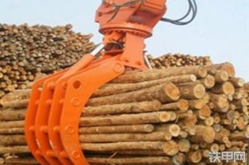 沃尔华gnwd100全回转液压式抓木器