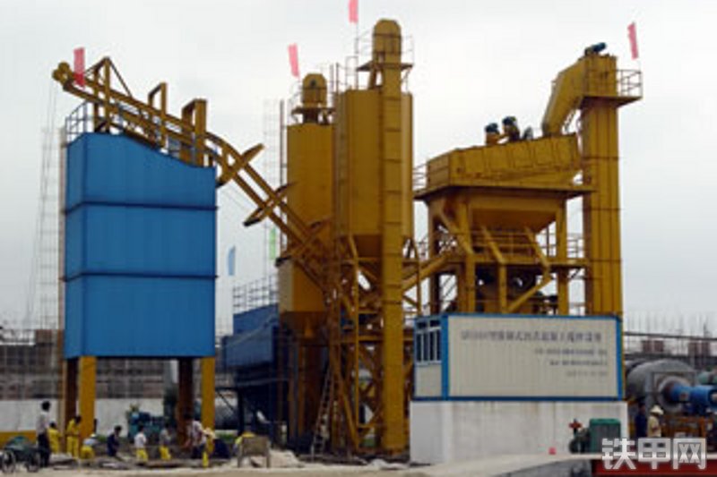 郴州筑路ljb2000连续式沥青搅拌站