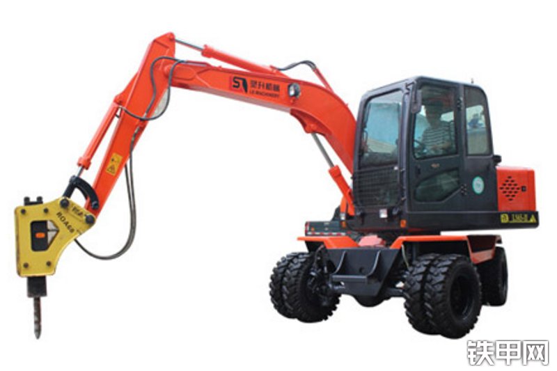 灵升机械ls65-ll轮式挖掘机