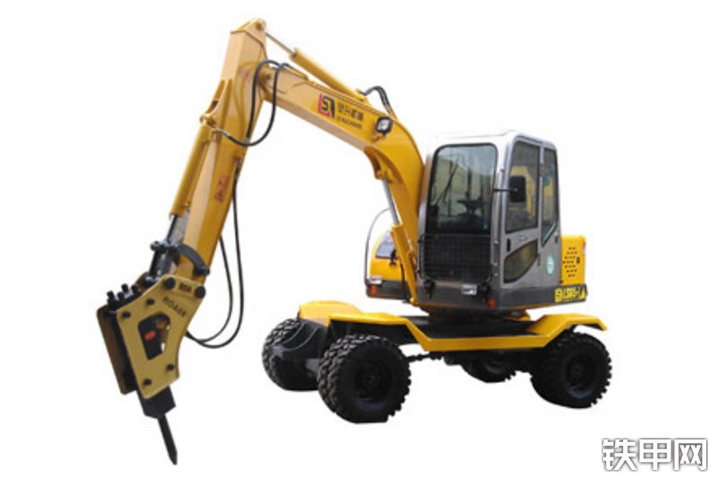 灵升机械ls65-l轮式挖掘机