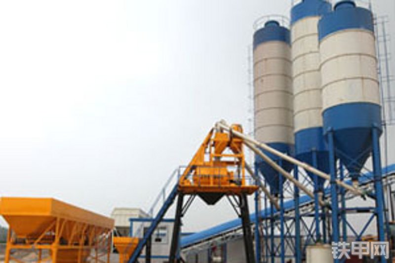 南阳辽原hzs50混凝土商混站