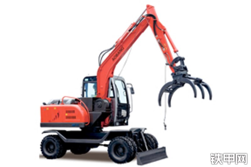 奥邦ab-75s-dlb轮式挖掘机