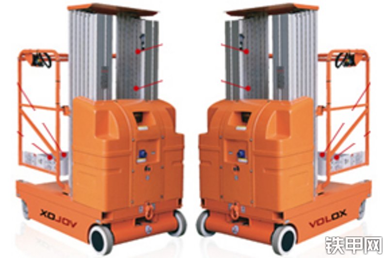 维勒科10v02008桅柱式高空作业平台