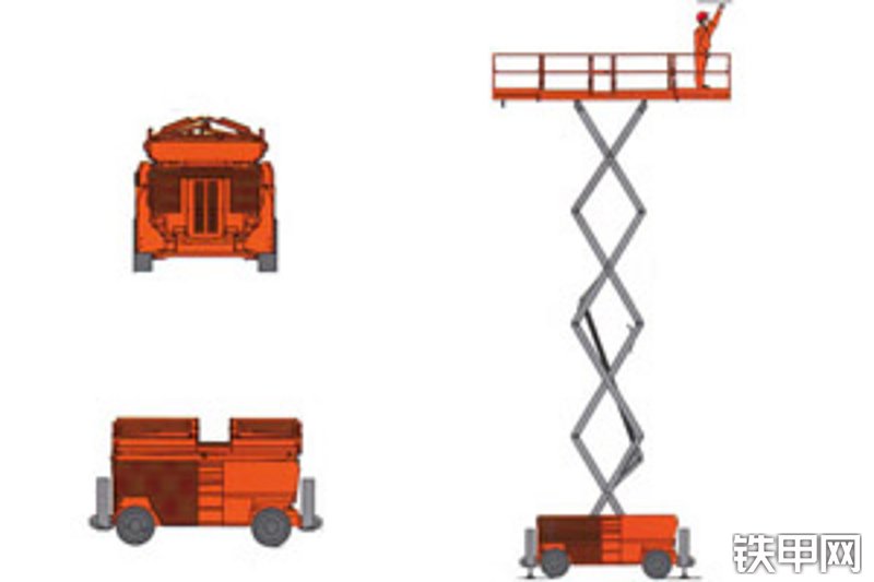 罗倍拓bt01195剪叉式高空作业平台
