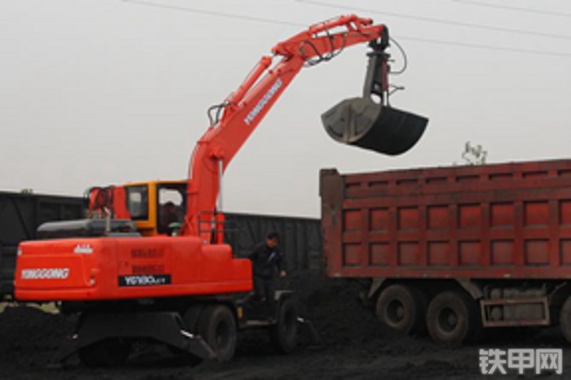 永工ygxl100-6轮式挖掘机