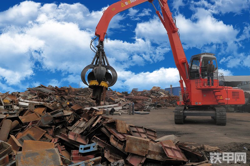 邦立重机wzy42-5a全回转液压式抓木器