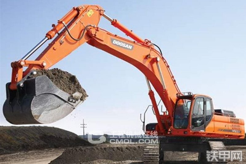 迪万伦DX500LC-G挖掘机整机外观