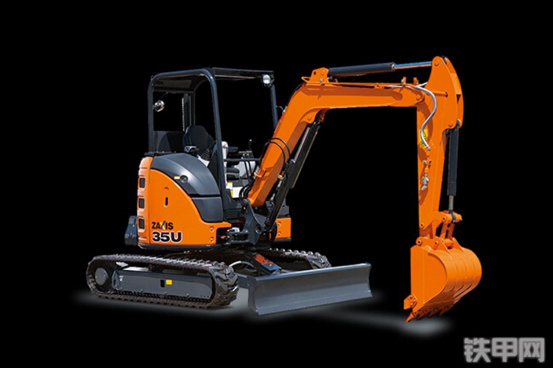 日立ZX35U-5A挖掘机整机外观