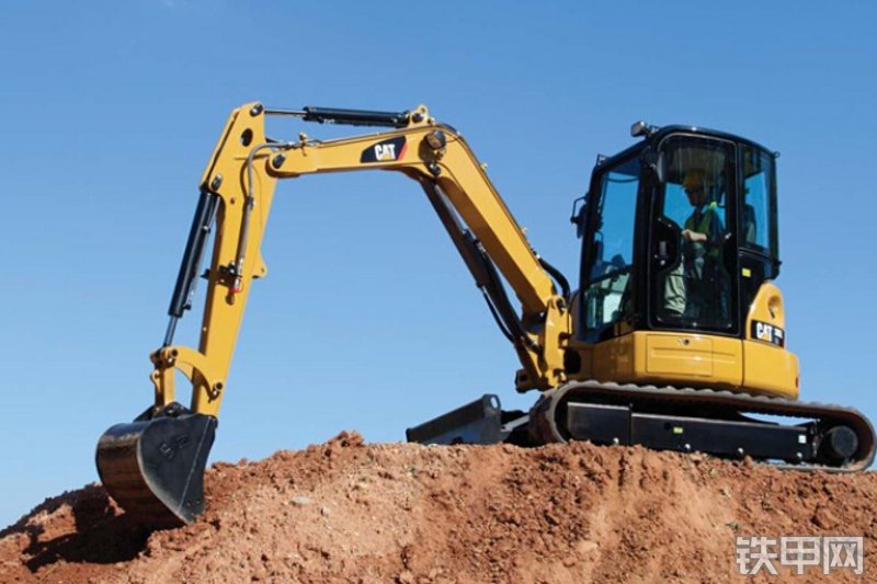 卡特彼勒304ECR挖掘机整机外观