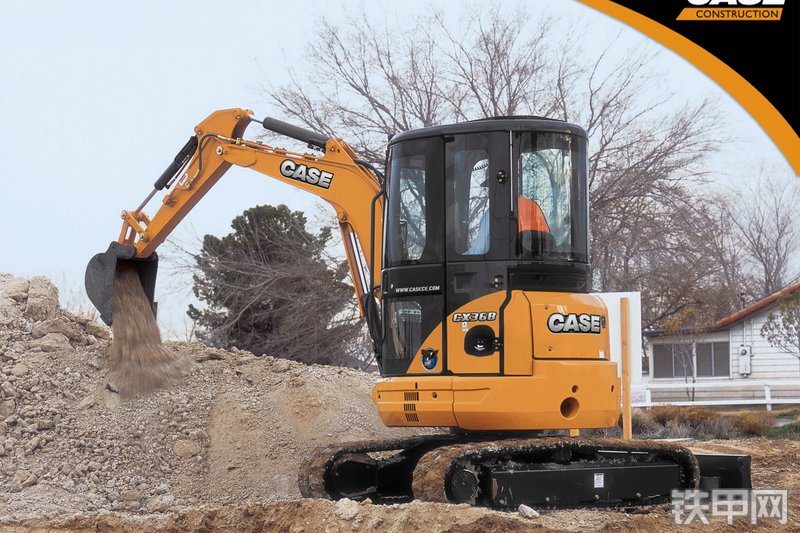 凯斯CX36挖掘机整机外观