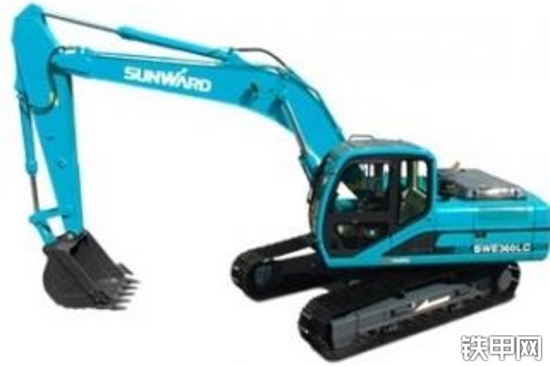山河智能SWE360挖掘机整机外观