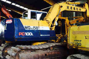小松 PC100L-5 挖掘机图片