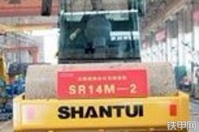 山推sr14m-2单钢轮压路机